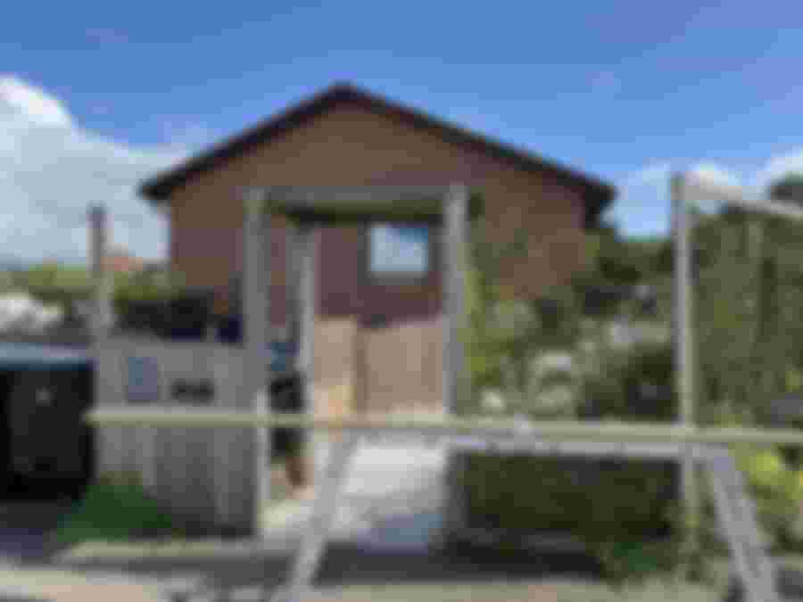 Entréportalen har genomgått en betydande förvandling.